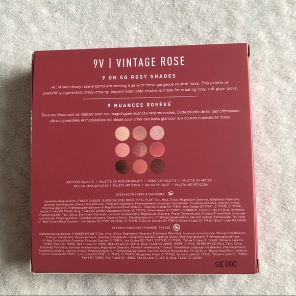 MORPHE 9V Vintage Rose Eyes Palette 💗 - Picture 3 of 3